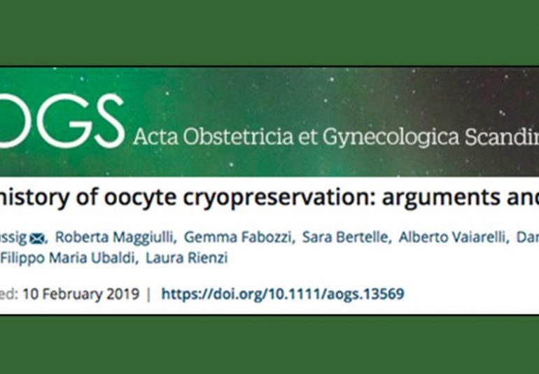 A brief history of oocyte cryopreservation: arguments and facts