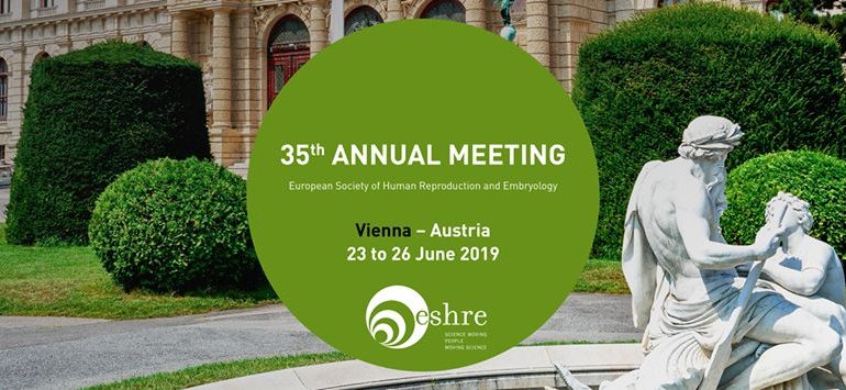 35° Congresso ESHRE, Vienna 23-26 giugno 2019: l’equipe dei Centri GENERA partecipa con diverse letture scientifiche